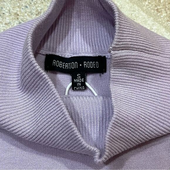 Lavender Turtleneck Sweater - Picture 12 of 16